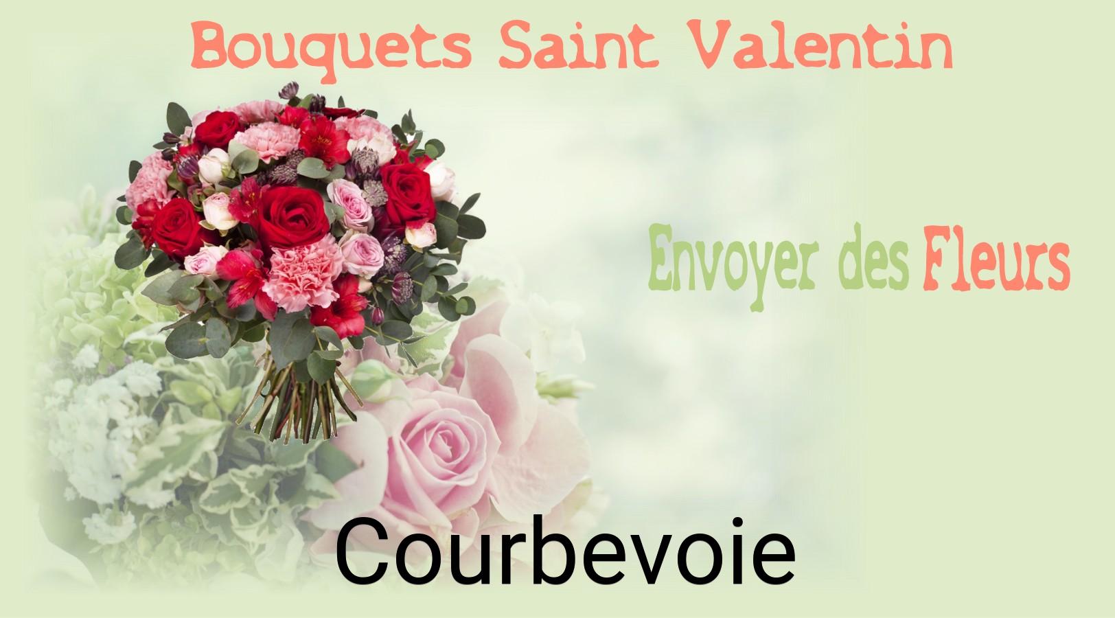 Roses de Saint-Valentin livrées à Courbevoie