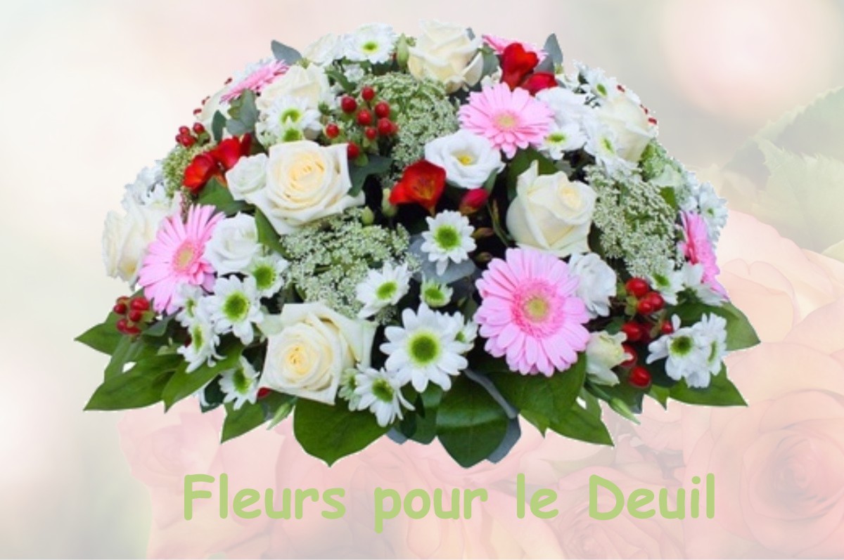 fleurs deuil COURBEVOIE